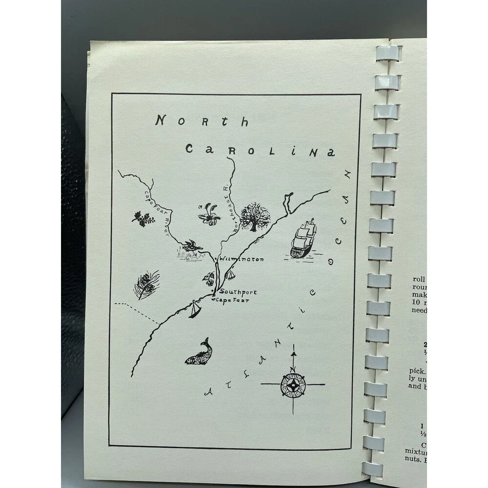 Vintage Favorite Recipes of Lower Cape Fear Cookbook Wilmington North‎ Carolina